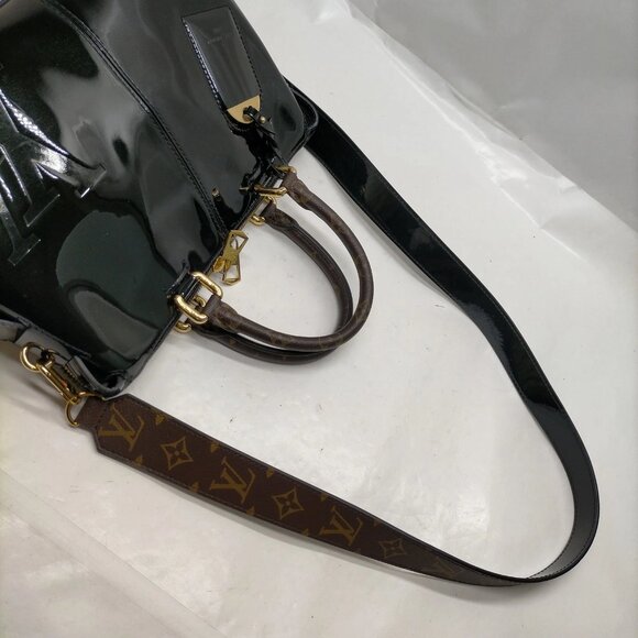 Authentic Louis Vuitton Miroir Black Vernis Tote Bag mon1690-110525 - Picture 5 of 16